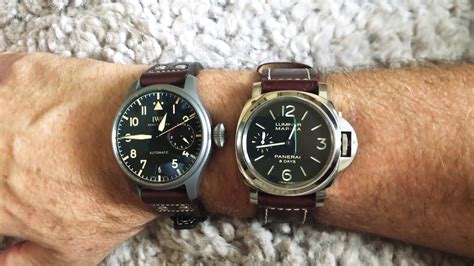 iwc big pilot vs panerai 312|Comparative Analysis: IWC Big Pilot vs Panerai 312.